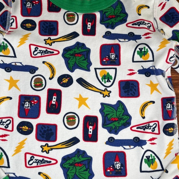 Hanna Andersson Organic Cotton Pajama Winter Long Sleeve Shirts Youth Boys - Picture 6 of 8